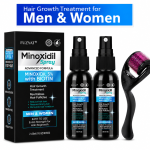 Minoxidil Spray ১ ফাইল ২ বোতল + রোলার